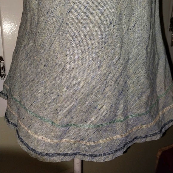 Flax 100% linen sleeveless top - Picture 3 of 6